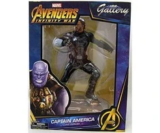 Nezatříděno „Diamond Select“ „Marvel Avengers 3“ Kapitono Amerikos statula 23 cm
