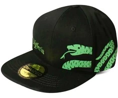 Difuzed Harry Potter Slytherin snapback cap