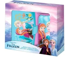 Kids Euroswan Užšaldytas aliuminio butelis 500 ml + pietų dėžutė