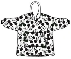 Disney Mickey oversize sweatshirt coat adult coral