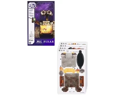 Dėlionė 4D WALL-E modelio figūrėlė 3D surinkti