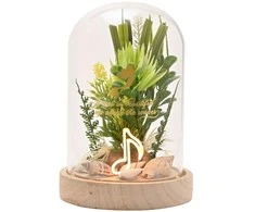 Widdop Co Disney Princess Ariel florals in a clonche with neon light