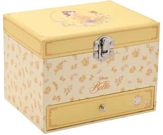 Widdop Co Disney Princess Belle musical jewellery box
