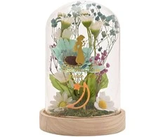 Widdop Co Disney Princess Jasmine florals in a clonche with neon light