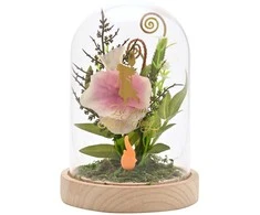 Widdop Co Disney Princess Vaiana Moana florals in a clonche with neon light
