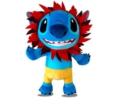 Disney Simba Stitch plush toy 25cm