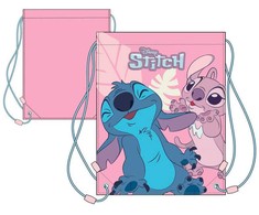DISNEY STITCH &amp; ANGEL WOREK SZKOLNY na obuwie 9676