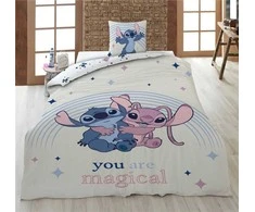 Disney Stitch & Angel policotton duvet cover bed 90cm