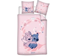 Disney Stitch & Angel policotton duvet cover bed 90cm