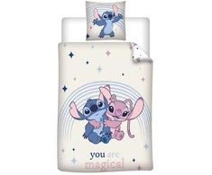 Disney Stitch vaikiška medvilninė patalynė 140x200 Baby Stitch - 100% medvilnė