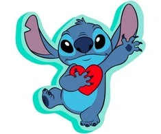 Disney Stitch 3D cushion