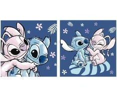Disney Stitch &amp; Angel cushion