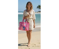 Disney Stitch &amp; Angel mesh beach bag