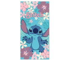 „Mexen Disney Stitch Flowers“ medvilninis paplūdimio rankšluostis