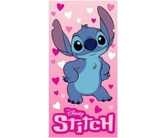 Disney Stitch microfibre beach towel