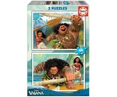 Educa dėlionė 2x48 vnt. - Disney Vaiana