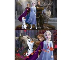 Educa dėlionė 2x100 vnt. - Frozen II