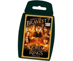 Eleven Force Spanish game Lord of the Rings Top Trumps