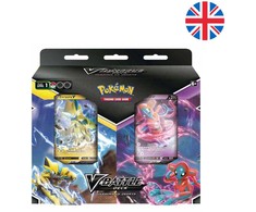 English Pokemon Deoxys vs Zeraora V Battle Deck playing cards