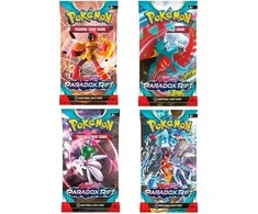 Kortelių rinkinys "Pokemon TCG Scarlet &amp; Violet Paradox Rift Boosterpack", 1x10 kortelių