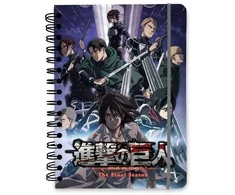 ERIK Attack on Titan A5 notebook