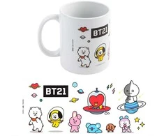 BT21 - Keraminis puodelis 350 ml Universtar