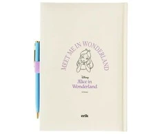 ERIK Disney Alice in Wonderland A5 premium notebook + pen