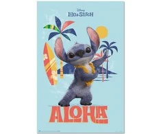 ERIK Disney Stitch Live Action Aloha poster