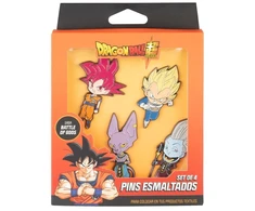 ERIK Dragon Ball Super set of 4 pins