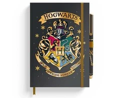 Harry Potter Haris Poteris - Užrašų knygelė A5 su rašikliu Hogvartsas