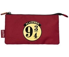 Harry Potter Haris Poteris - 3 skyrių pieštukų dėklas, 9 3/4 platforma