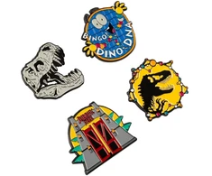 ERIK Jurassic Park set of 4 pins