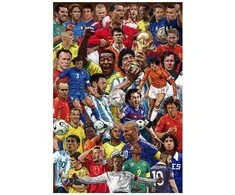 Plakatas ERIK Legendary Footballers poster