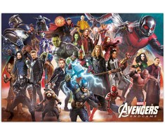 Plakatas ERIK Marvel Avengers Endgame poster