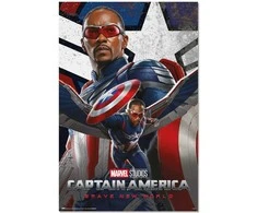 Plakatas ERIK Marvel Captain America A New World poster