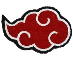 ERIK Naruto Shippuden Akatsuki doormat