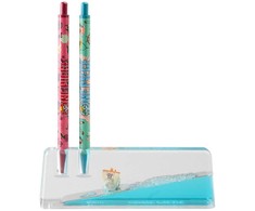 ERIK One Piece Going Merry set of pencil, pen and acrylic stand