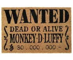 Other Brand Kiti prekės ženklo One Piece - Monkey D. Luffy durų kilimėlis (40 x 60 cm)