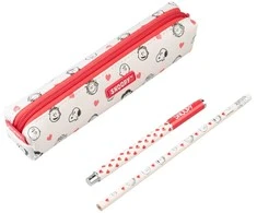 Snoopy - Pieštukas case with pen and pencil set from the Love Season collection