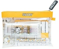 Snoopy - 15-piece school supplies set
