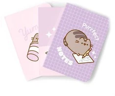 Pusheen – A5 formato užrašų knygelių rinkinys iš Moments kolekcijos (3 vnt.)