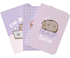 Pusheen – A6 formato sąsiuvinių rinkinys iš „Moments Collection“ (3 vnt.)
