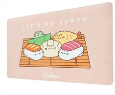 ERIK Pusheen PU odos stalo kilimėlis XXL, 60 × 35 cm