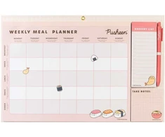 ERIK Pusheen Sushi Roll magnetic meal planner