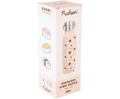 Gertuvė Pusheen - Nerūdijantis plienas thermal bottle with handle from the Sushi Roll collection 500 ml