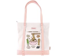 ERIK Pusheen tekstilinis pečių krepšys Sushi Roll, 40 × 42 cm