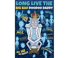 Plakatas ERIK Rick & Morty Doodoo Daddy poster