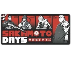 ERIK Sakamoto Days gaming desk mat