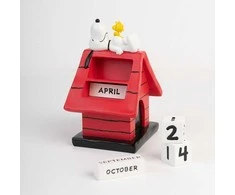ERIK Snoopy Doghouse 3D perpetual calendar