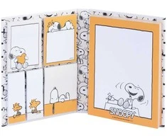 Snoopy - A6 Self-Adhesive Notebook from the Lazy Days Collection